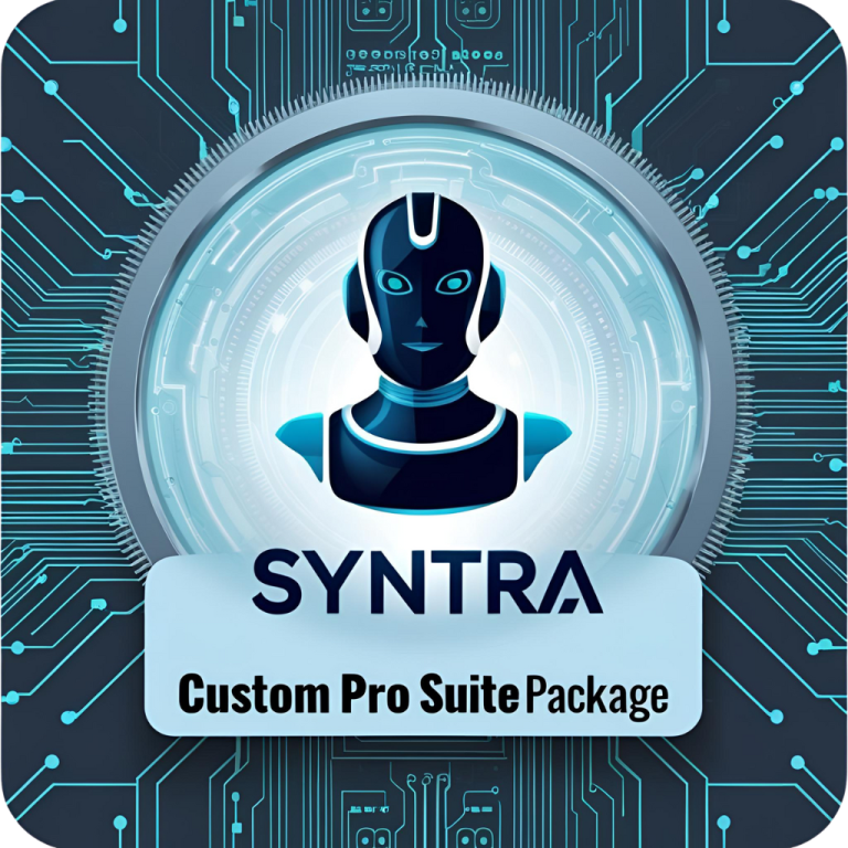 Syntra featuring Custom Pro Suite Package.